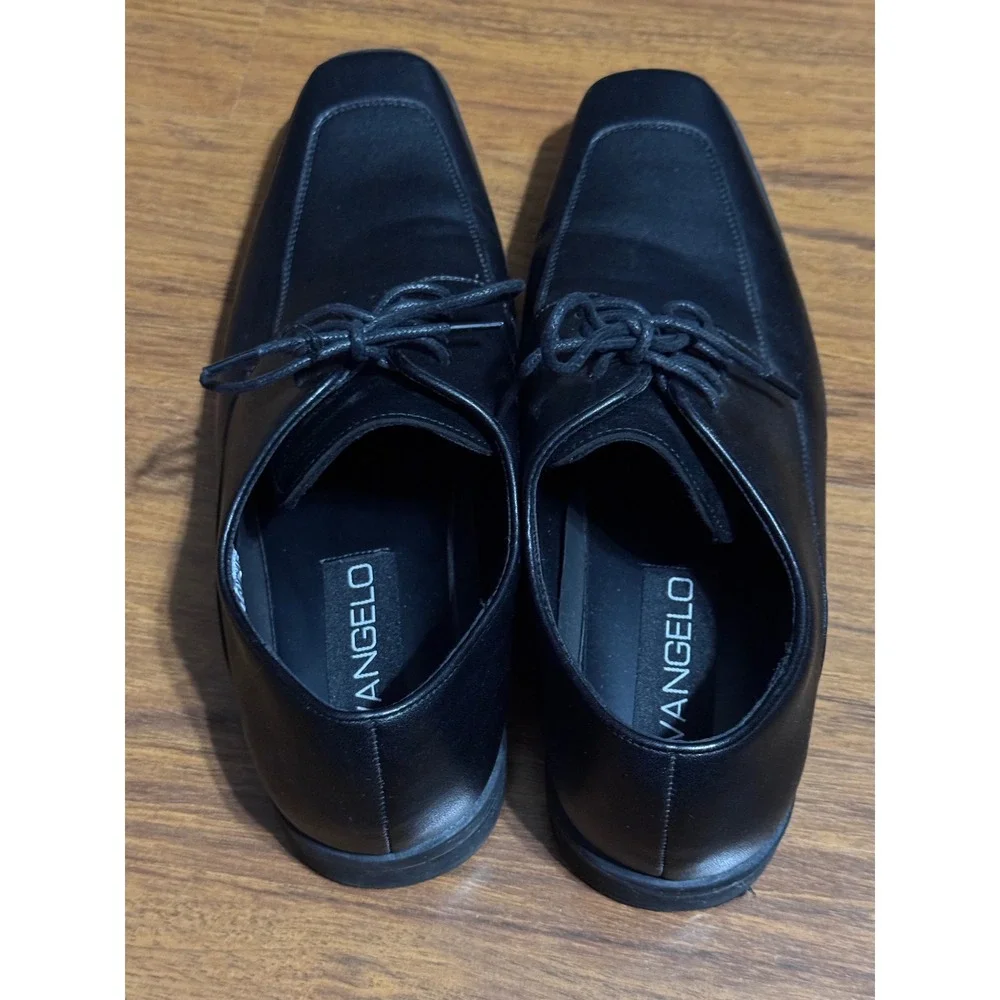 Vangelo Mens TUX-3 Black Matte Formal Tuxedo Dress Shoes Oxford Size 11.5 M